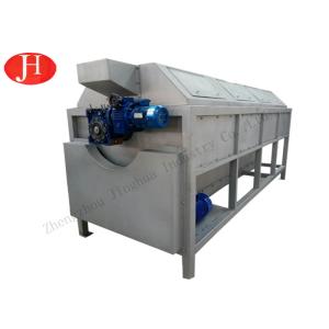 Professional Cassava Flour Peeler Equipment For Starch Processing In Stainless