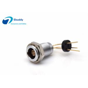 M7 PCB Female Socket Lemo 00B ECG Right Angle Pins For Printed Circuit Board