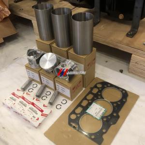Cylinder Liner Kit + Head Gasket For 3D74E Engine High Quality Replacement Parts