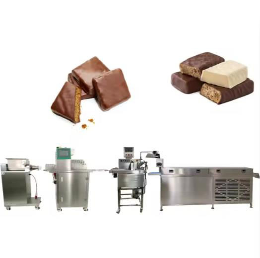 Quality Swelled candy rice bar / chocolate Bar Making Machine with forming and cutting wholesale