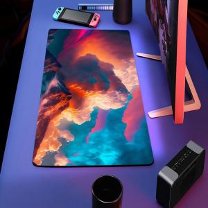 Gaming Style Custom Gaming Mouse Pads Xxxl 40x90 For EOM ODM With Edging