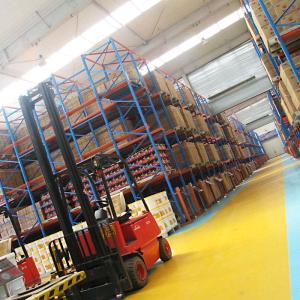 Warehouse Storage Racks Drive Through Racking For Heavy Duty Storage Requirement