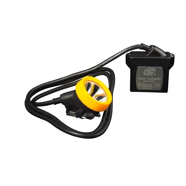 Super Bright KL5LMC LED Miner Lamp Rechargeable IP68 Waterproof Portable for