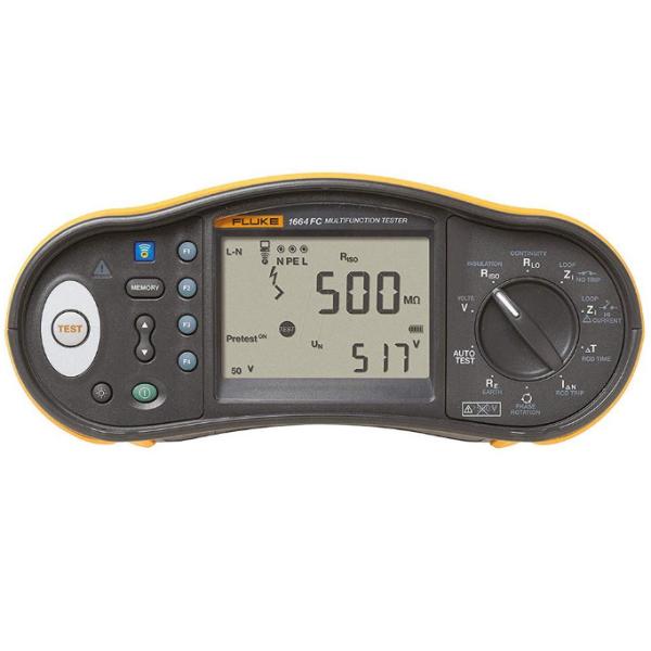 Quality Original And New Fluke 1664FC Multifunction Installation Tester US Power Cord MultifunctionTester wholesale