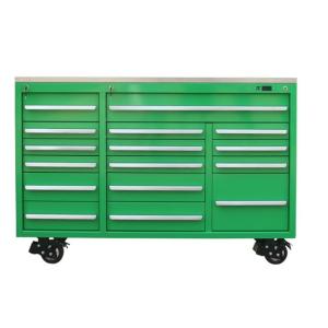 Workshop Workstation 16 Drawer Rolling Tool Chest with Casters and Customized