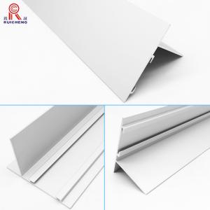 China Mill Finish Balcony Aluminum Tile Trim Extrusion Profile With Weep Hole on sale