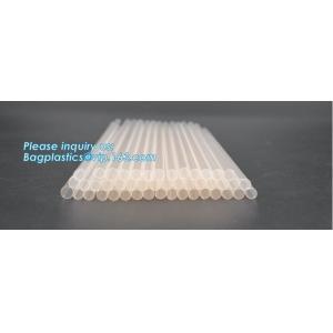 PLA Straws, disposable biodegradable PLA straw Individual Packed 100% Biodegrada