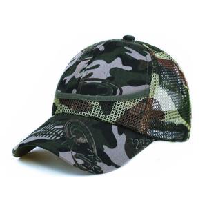 Cheap 100% Polyester Mesh Unisex Adjustable Sport Casual Cap for sale