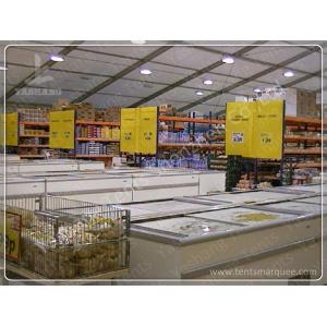 Solid ABS Wall Frame Aluminium Frame Tents Big Marquee Hire For Supermarket