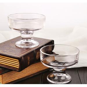 200ml Pudding Yogurt Salad Milkshake Cup 10cm Caliber Glass Ice Cream Bowl