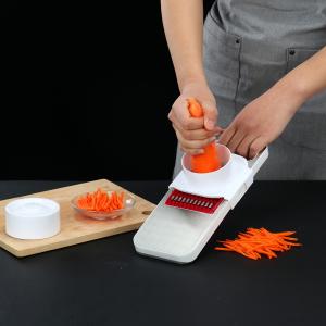 Manual Household Hand Held Vegetable Mandoline Slicer With Stainless Steel