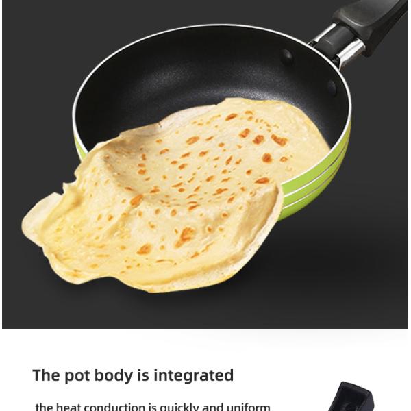 Good Quality Cookware Stainless Steel Cooking Pan Induction Cooker Mini Fry Pan Nonstick Frying Pans