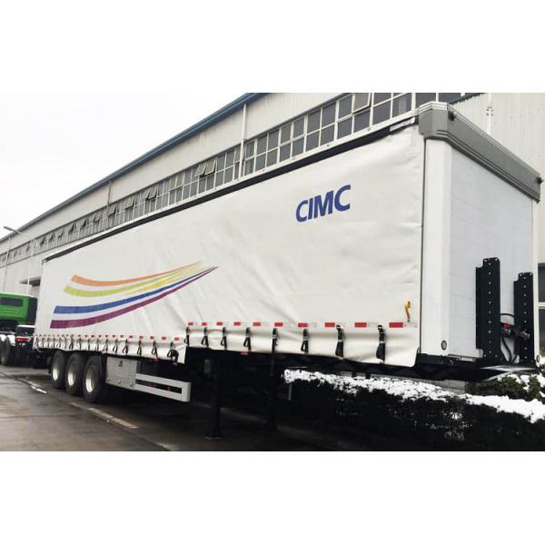 CIMC Curtain Side Trailer 3 Axle 40ft Curtain Side Semi Trailer