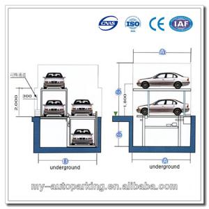 Cheap -1+1, -2+1, -3+1 Pit Design Car Parking Lift Made in China for sale