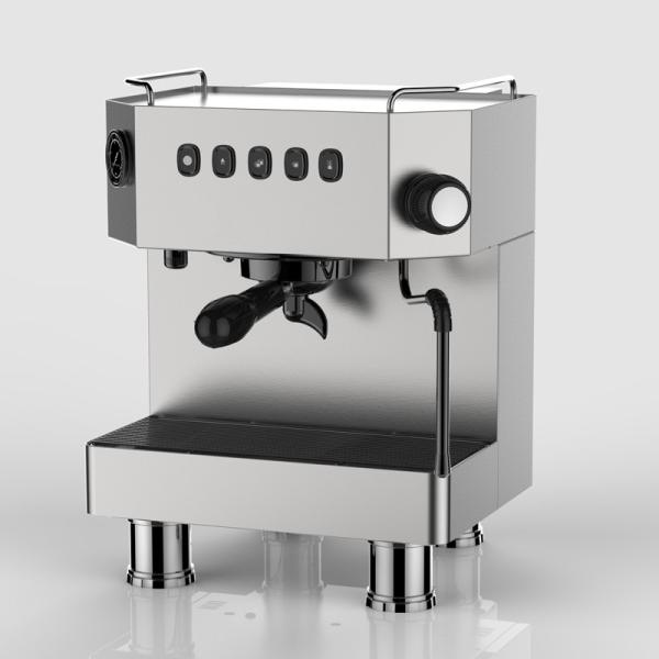 Easy operation Espresso Coffee Machines Stainless Steel CRM3008 50Hz With Milk