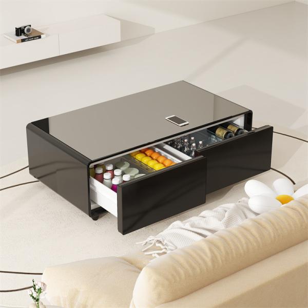 Convenient and Practical Primst Modern Smart Coffee Table with Built-in