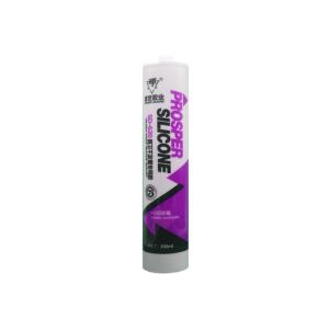 Good Adhesion Construction Silicone Sealant , Black Bathroom Silicone Sealant