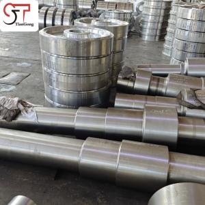 42CrNiMo Free Forging Impact Resistant Planetary Gear Step Shaft For Wind Power
