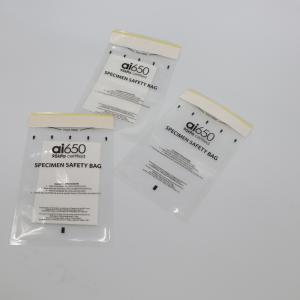 China Plastic Medical PE Pathological Seal Lab Specimen Bags Eco Friendly on sale