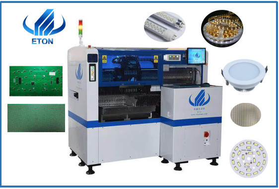 Quality 8 Nozzles Smt Manual Pick And Place Machine 40000 CPH Mounting Speed High Accuracy wholesale