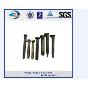 Oxide Black Railroad Track Spikes Rail Screw Spike NF F500-50