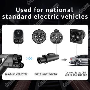 Olink Connector EV Charger Type2 to GBT Adapter AC 32A Adapter for Id4 Id6 Type2