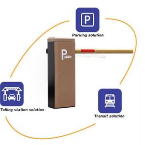 18B Parking System Barrier Gate With Straight Fence Arm