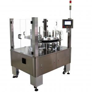 Cheap Vertical Rotary Semi Automatic Cartoning Machine For Blister Sachet Bottle Tube for sale