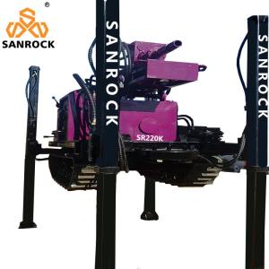 Crawler Water Well Drilling Rig Hydraulic Borehole Drill Machine With 3.0m Drill