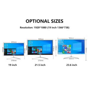 23.6 Inch Intel Core i7 All-in-One PC 16GB RAM 512GB SSD Win10