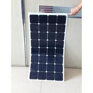High Efficiency 100W Semi Flexible Bendable Solar Panel