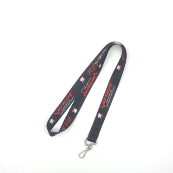 Quality Safety Buckle Metal Hook Multi Coloured Lanyards Customized Designs Available wholesale