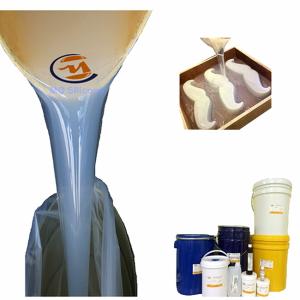 China RTV2 Translucent Platinum Cured Liquid Silicone Rubber Food Molds Making Silicone Rubber 25 Shore A on sale