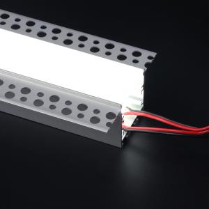 Plasterboard Flush Mounted Aluminium Led Profile For Architectural Gypsum