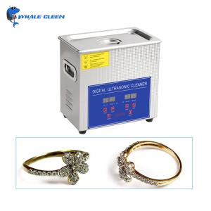 Professional Ultrasonic Ring Cleaning Machine 3.2L With Heated Parts Cleaning