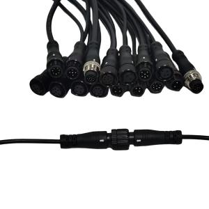 Customize IP68 M12 Waterpoof Extension Cable For Mining And Underwater