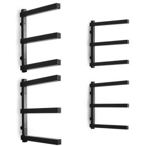 China 6 Levels Wall Mounted Steel Storage Rack for Lumber Skis and Pipes Storage Holders Racks on sale