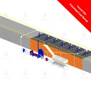 High-Efficiency Pulverized Coal Burner for Clay Brick Kiln