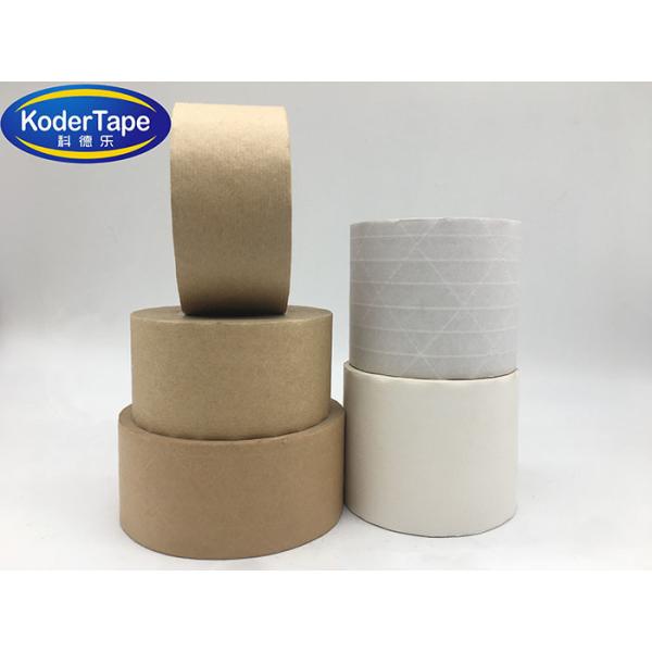 Single Side Adhesive Customer Printed Gummed Paper Tape Water Activated Kraft