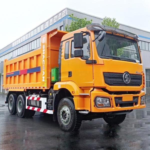 Highway Transport 8L Used Shacman Dump Truck F3000 With 2 Reverse Shift Number