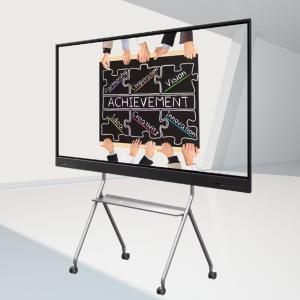 Cheap 86 Inch 4k Digital Smart Flat Panel Multi-Touch Screen Interactive Boards for School Teaching Meeting Conference for sale