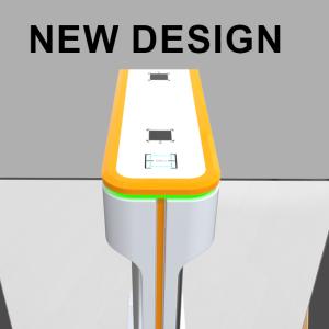 Cost-Effective Space-Saving Swing Gate Turnstile Clear Passage Sign Industrial