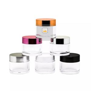 China 240ml Acrylic Powder Container 1 Oz Acrylic Jars 15g 50g on sale