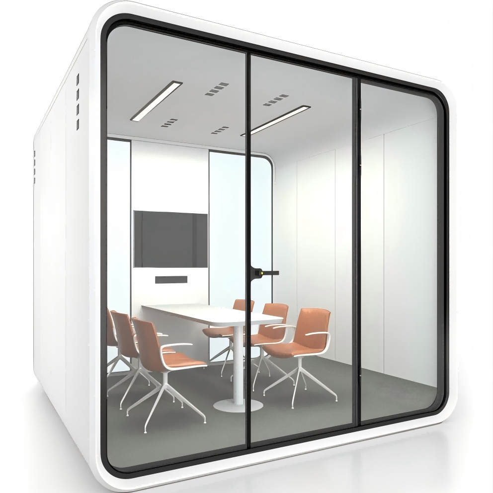 Safety Office Quiet Pods White Soundproof Work Pods Portable For Co Working
