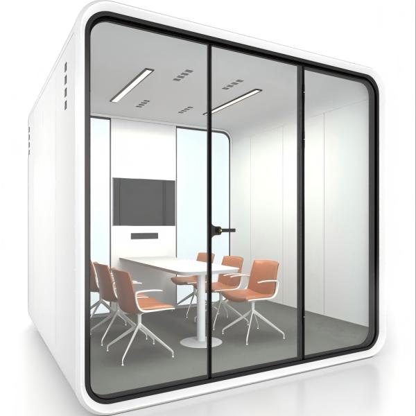 Safety Office Quiet Pods White Soundproof Work Pods Portable For Co Working