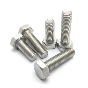 DIN931 Hex Head Bolts Nut And Washer 2205 2507 Super Duplex Stainless Steel Full