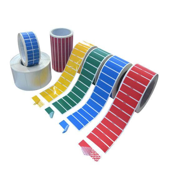 Quality Plain Warranty Open Void Self Seal Packing Tamper Evident Security Label For PE Bag wholesale