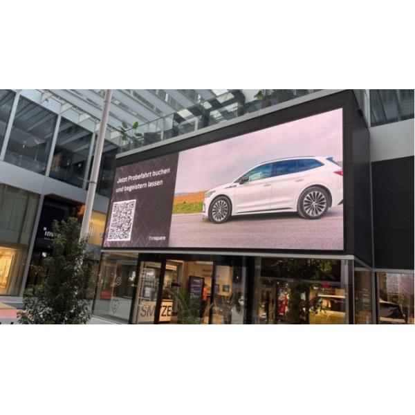 Brightness Of 4500cd/Sqm P4.81 Indoor Curved Flexible Full Color LEDs Die-Cast