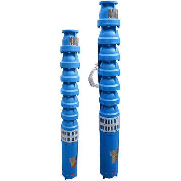 Quality 7 8 10 12 Inch Deep Well Submersible Irrigation Pump With 5-2500m3 / H Flow Rate wholesale
