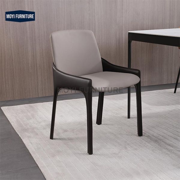 Dining Room Set Simple Modern Light Luxury Art Dining Chair Villa Eagle Eye Single Back Living Room Leisure High End Seat